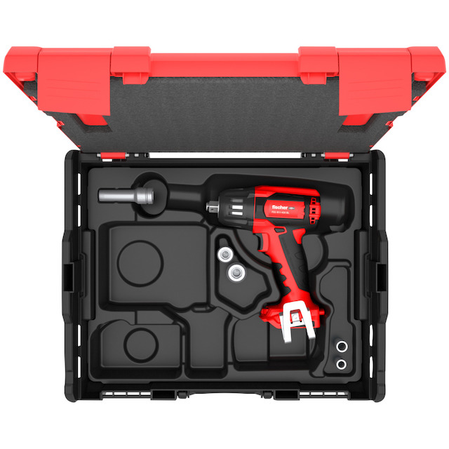 Fischer akumulátorový rázový utahovák FSS 18V 400 BL Set 1