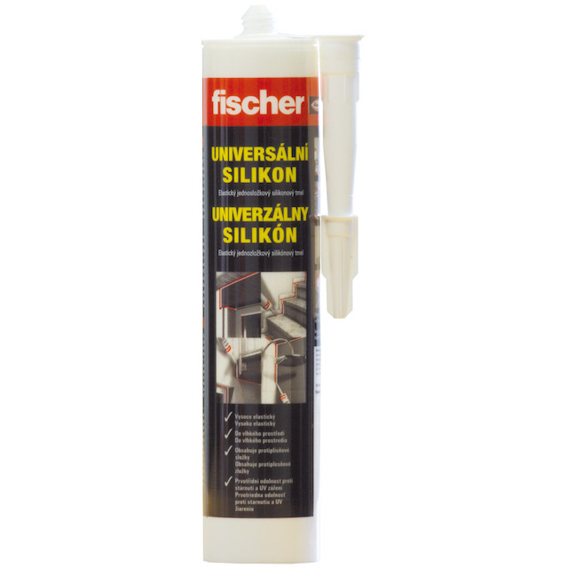 Fischer Univerzální silikon transparentní
