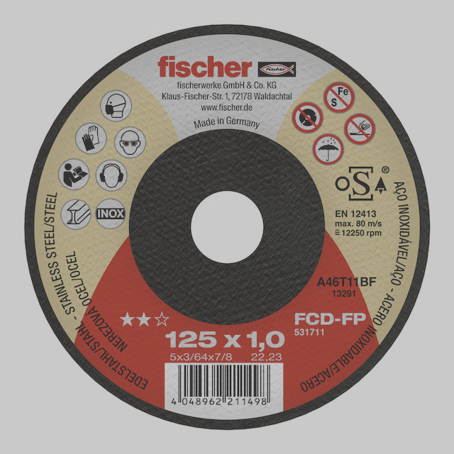 Řezný kotouč Fischer FCD-FP 230x1,9x22,23 plus