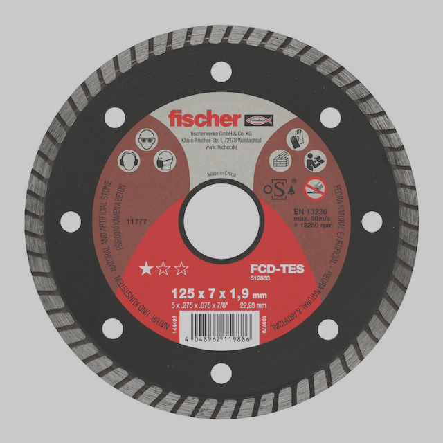 Fischer FCD-TES 230x2,5x22,23 DIA beton turbo