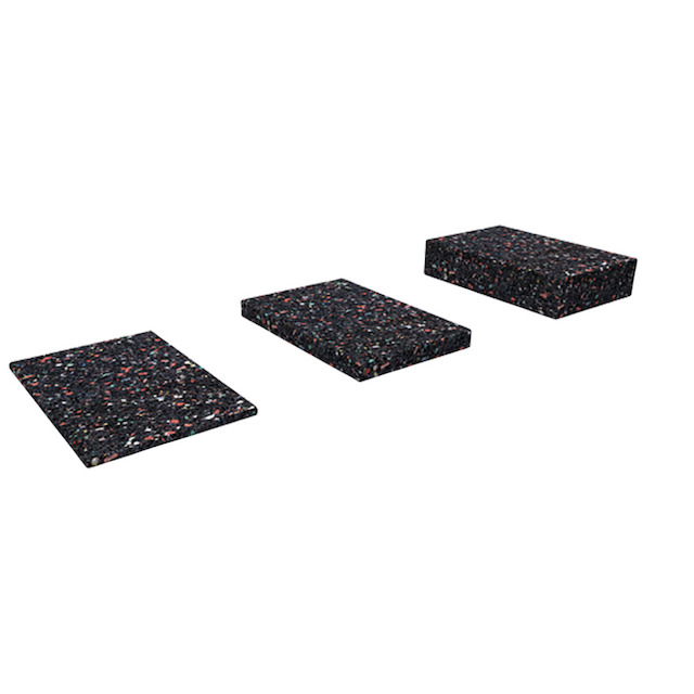 Fischer pryžová podložka FTA-UP 70x70x20 mm